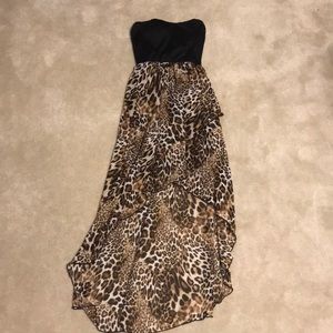 Leopard print dress